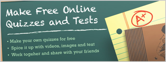 Make Free Quizzes